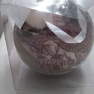 Mississippi State Ornament 
